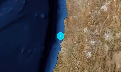 97 km NW of Copiapó, Chile