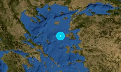 168 km WNW of Karabağlar, Türkiye