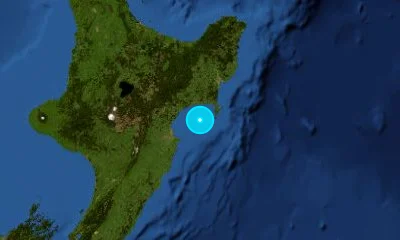 218 km SSE of Tauranga, New Zealand