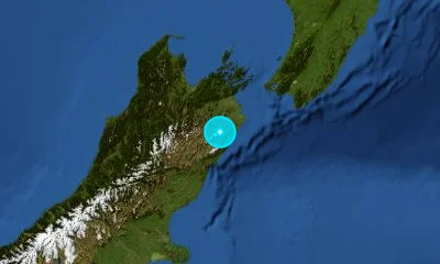 114 km SW of Wellington, New Zealand