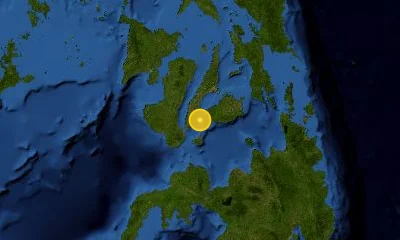 80 km SSW of Cebu City, Philippines