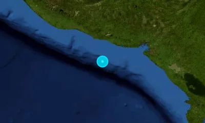 127 km SSW of San Salvador, El Salvador