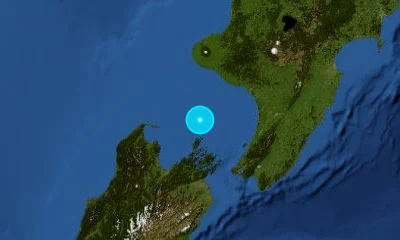 118 km NW of Wellington, New Zealand