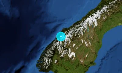 241 km NW of Dunedin, New Zealand