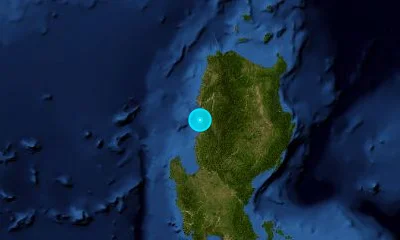 88 km N of Baguio, Philippines