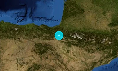 2 km NE of Pamplona, Spain