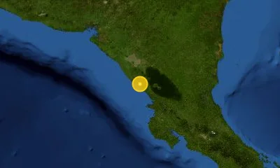 63 km SSE of Managua, Nicaragua