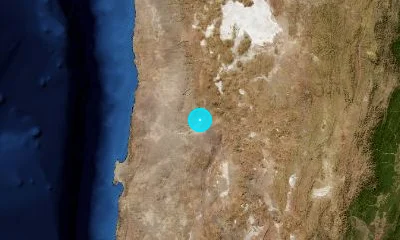 34 km NE of Calama, Chile