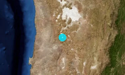 107 km NE of Calama, Chile