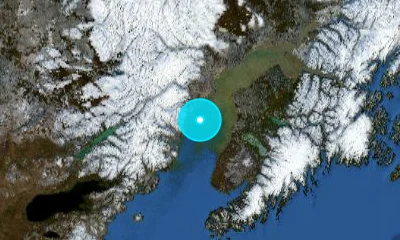 148 km SW of Anchorage, United States