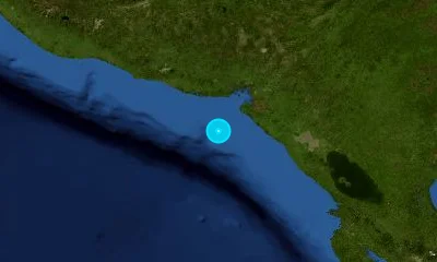98 km SSW of La Unión, El Salvador