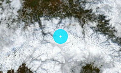 137 km S of Badger, United States