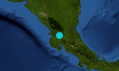 25 km SSE of San José, Costa Rica