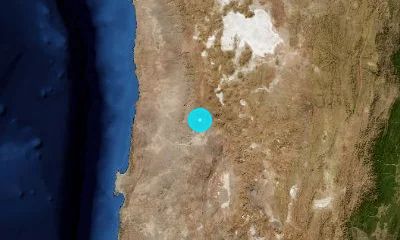 54 km NNE of Calama, Chile
