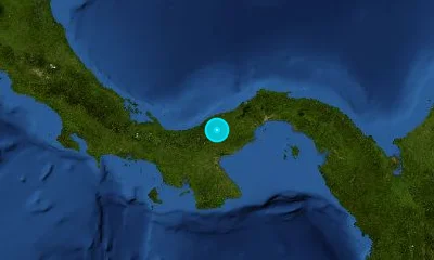 34 km NNW of Penonomé, Panama
