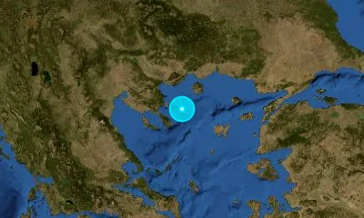 72 km S of Kavála, Greece