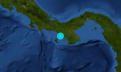60 km WSW of Santiago de Veraguas, Panama