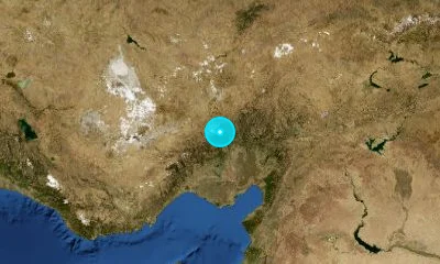 40 km S of Yahyalı, Türkiye