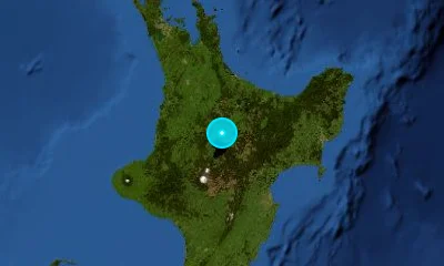 19 km NW of Taupo, New Zealand