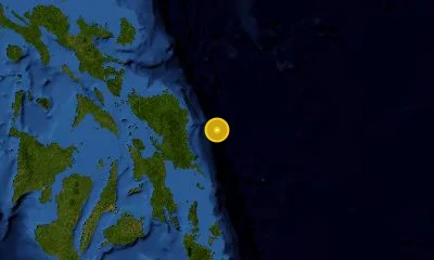 76 km ENE of Borongan, Philippines