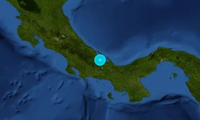 56 km SE of Changuinola, Panama