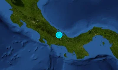 58 km SE of Changuinola, Panama