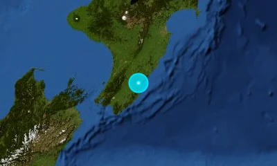 33 km ENE of Masterton, New Zealand
