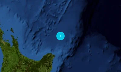 234 km NE of Whakatane, New Zealand