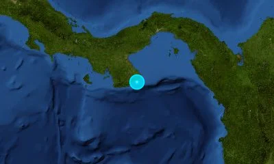 120 km SE of Santiago de Veraguas, Panama