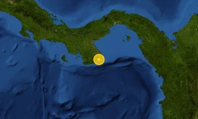 113 km SE of Santiago de Veraguas, Panama