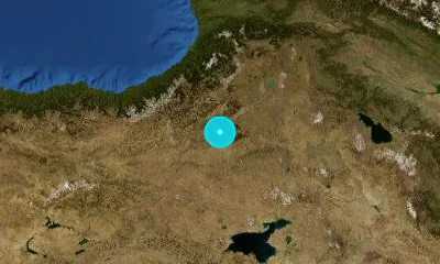 30 km SE of Oltu, Türkiye