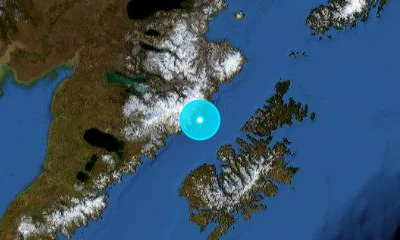 420 km SW of Anchorage, United States