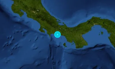 19 km SE of Pedregal, Panama