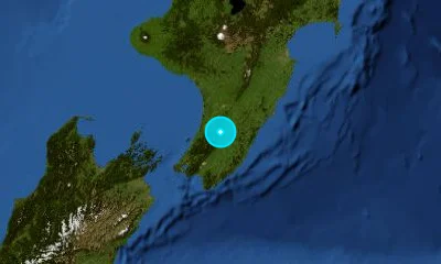 26 km NNW of Masterton, New Zealand