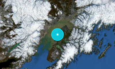 86 km SW of Anchorage, United States