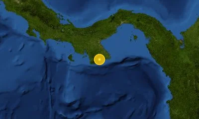 94 km al SE de Santiago de Veraguas, Panama