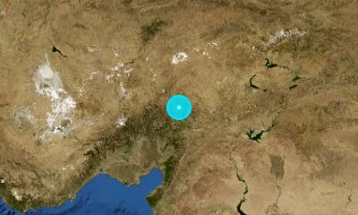 12 km al NE de Göksun, Türkiye