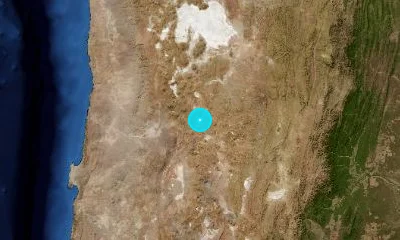 129 km ENE of Calama, Chile