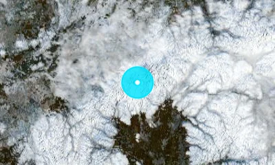200 km al NNO de Eagle River, United States
