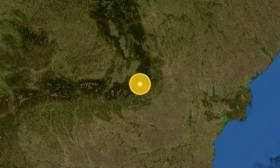 63 km NW of Buzău, Romania