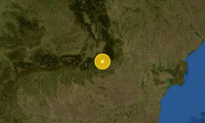 65 km NW of Buzău, Romania