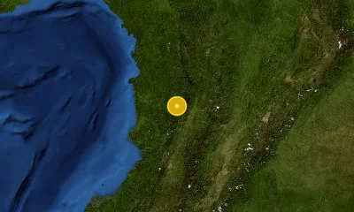 75 km W of Dosquebradas, Colombia