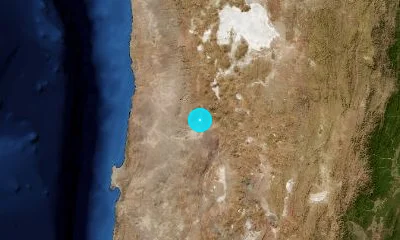 46 km NE of Calama, Chile