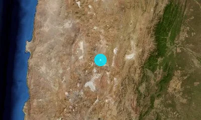 224 km SE of Calama, Chile