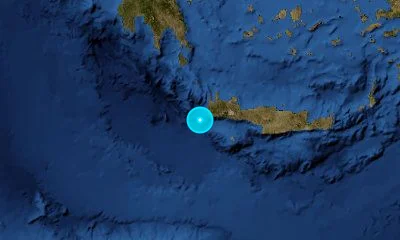 161 km W of Irákleion, Greece