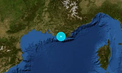 50 km ESE of Marseille, France
