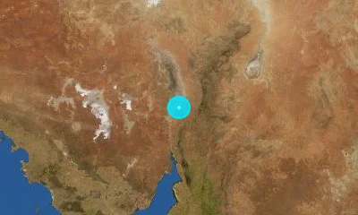 373 km N of Adelaide, Australia