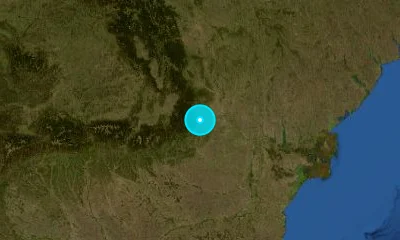 60 km N of Buzău, Romania
