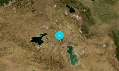 51 km NW of Khowy, Iran