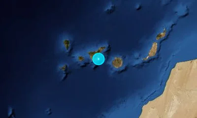 45 km SSW of Santa Cruz de Tenerife, Spain